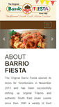 Mobile Screenshot of barriofiestacanada.com